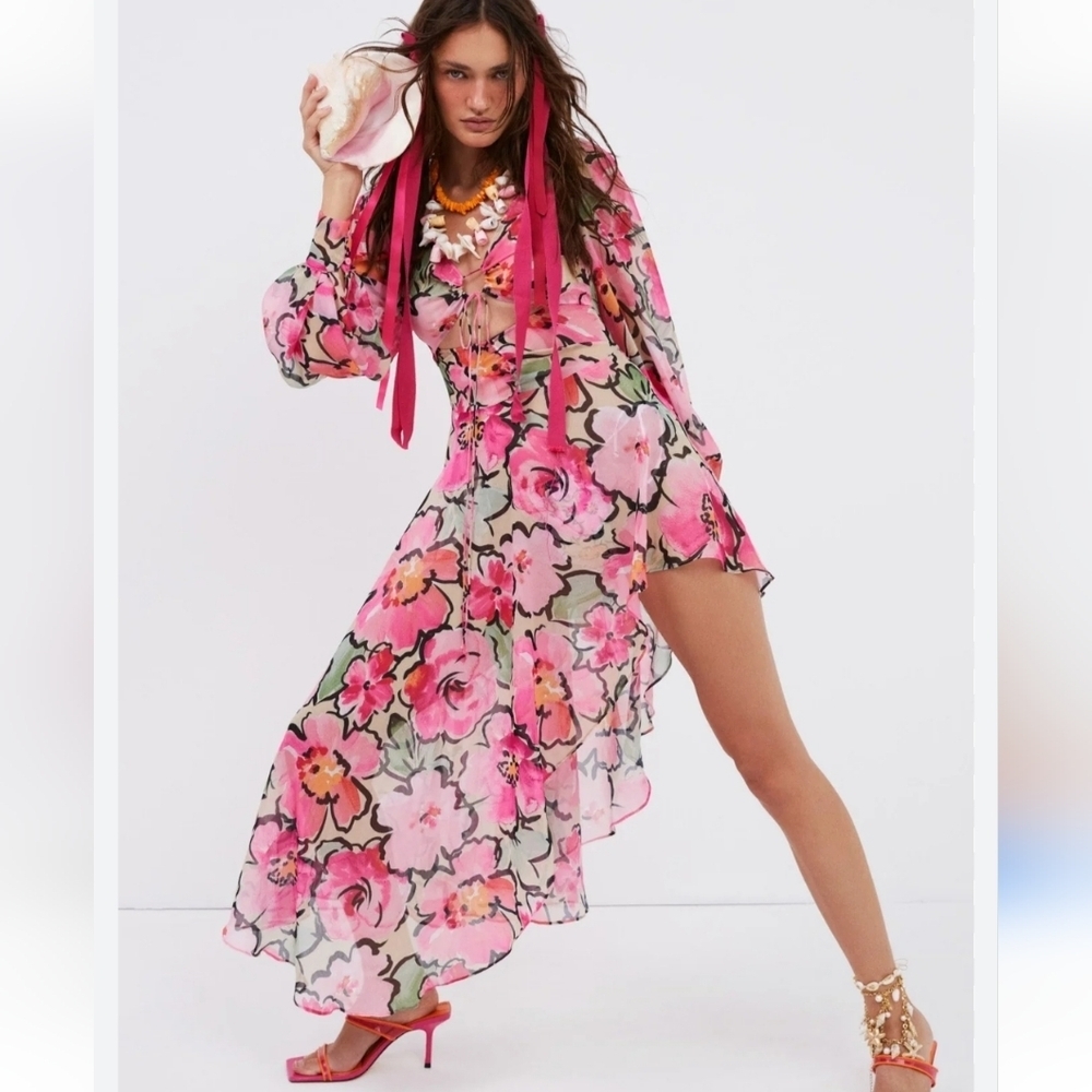 New!For Love and Lemons Floral Dress
